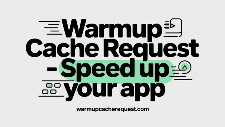 warmup cache request