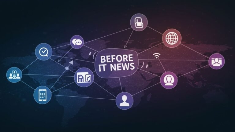 before its news