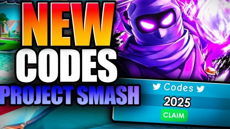 Project Smash Codes: All Working Codes for September 2026 project smash codes