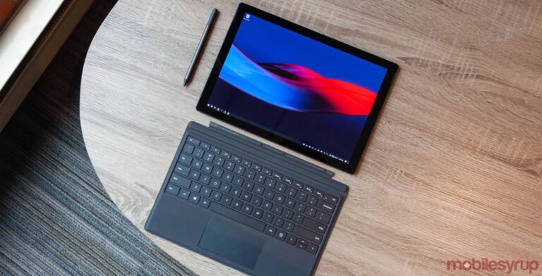 surface pro 6 light bleed