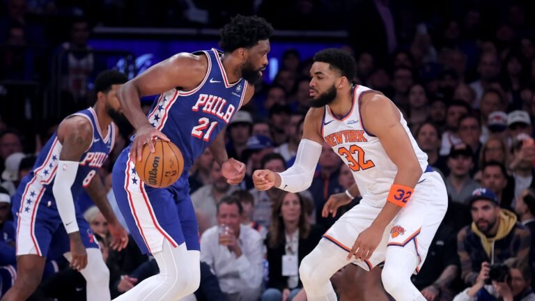 76ers vs knicks