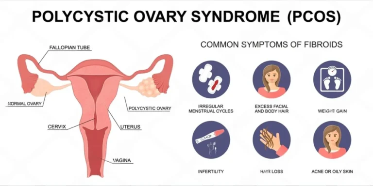 PCOS symptoms in women