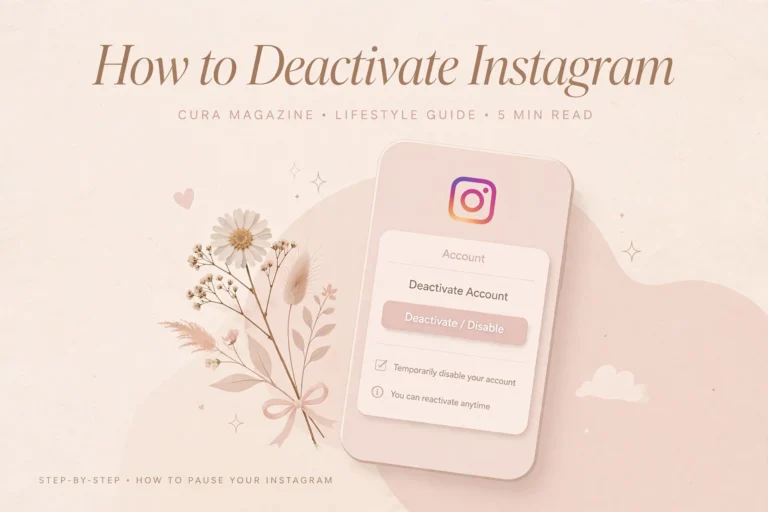how to deactivate instagram