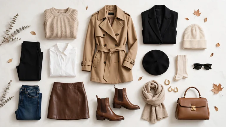 autumn capsule wardrobe 2026 UK women