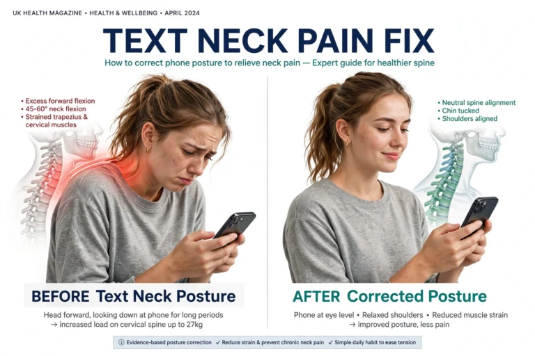 text neck pain fix