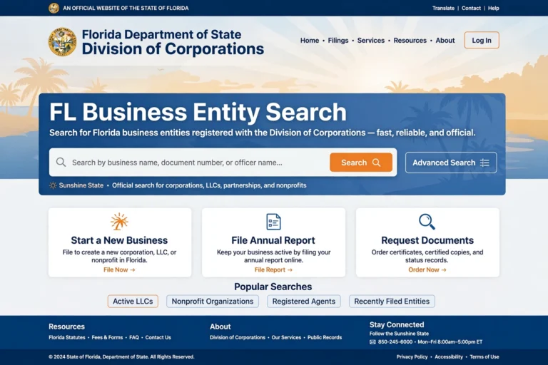 fl business entity search
