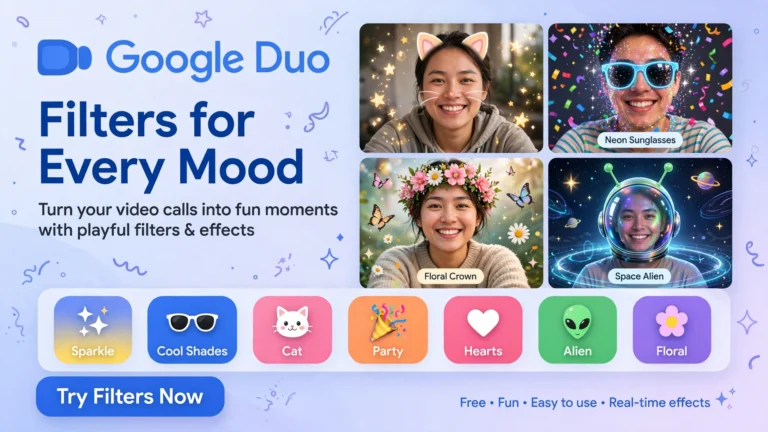 google duo filters